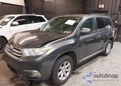 2012 Toyota Highlander Base V6 from USA, damaged, VIN 5TDBK3EH7CS142267